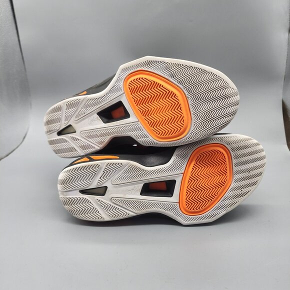 Nike Jordan Flywire Basketball Shoes Black Orange Size 7.5 US 40.5 EU - Picture 14 of 16